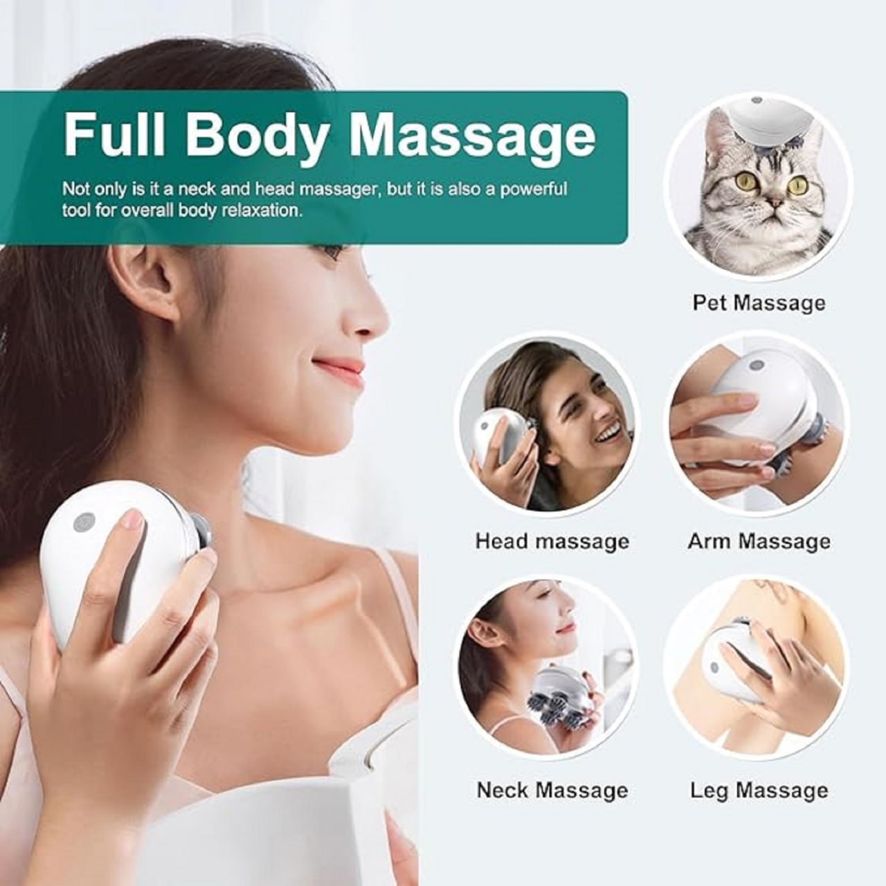 PulseMate 360 Massager Body & Head